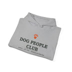 Dog People Club Hoodie in Sport Grey, folded