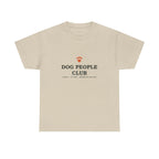 Dog People Club Tee in Sand, front view