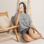 Home Is Where the Dog Is Tee in Sport Grey, worn